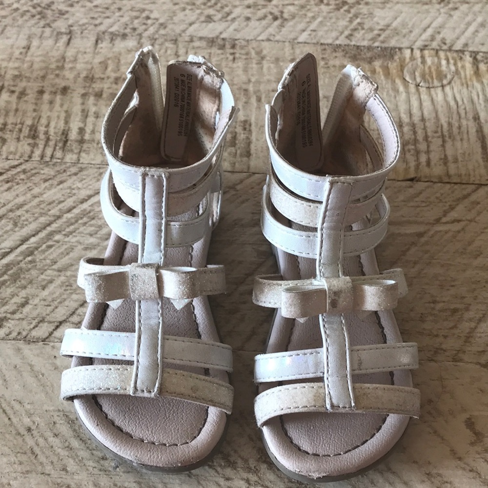 Children’s Place size 6 Girls’ Gladiator Sandals